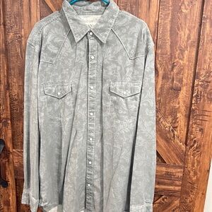 COPY - Men's Gray Western Shirt